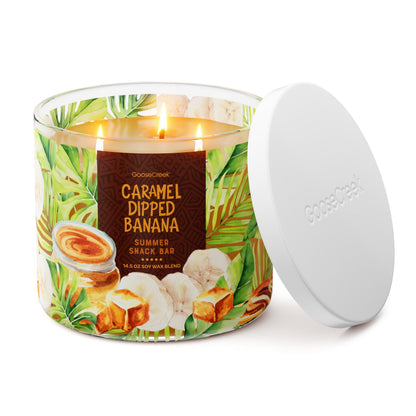 Caramel Dipped Banana 3-Wick Candle