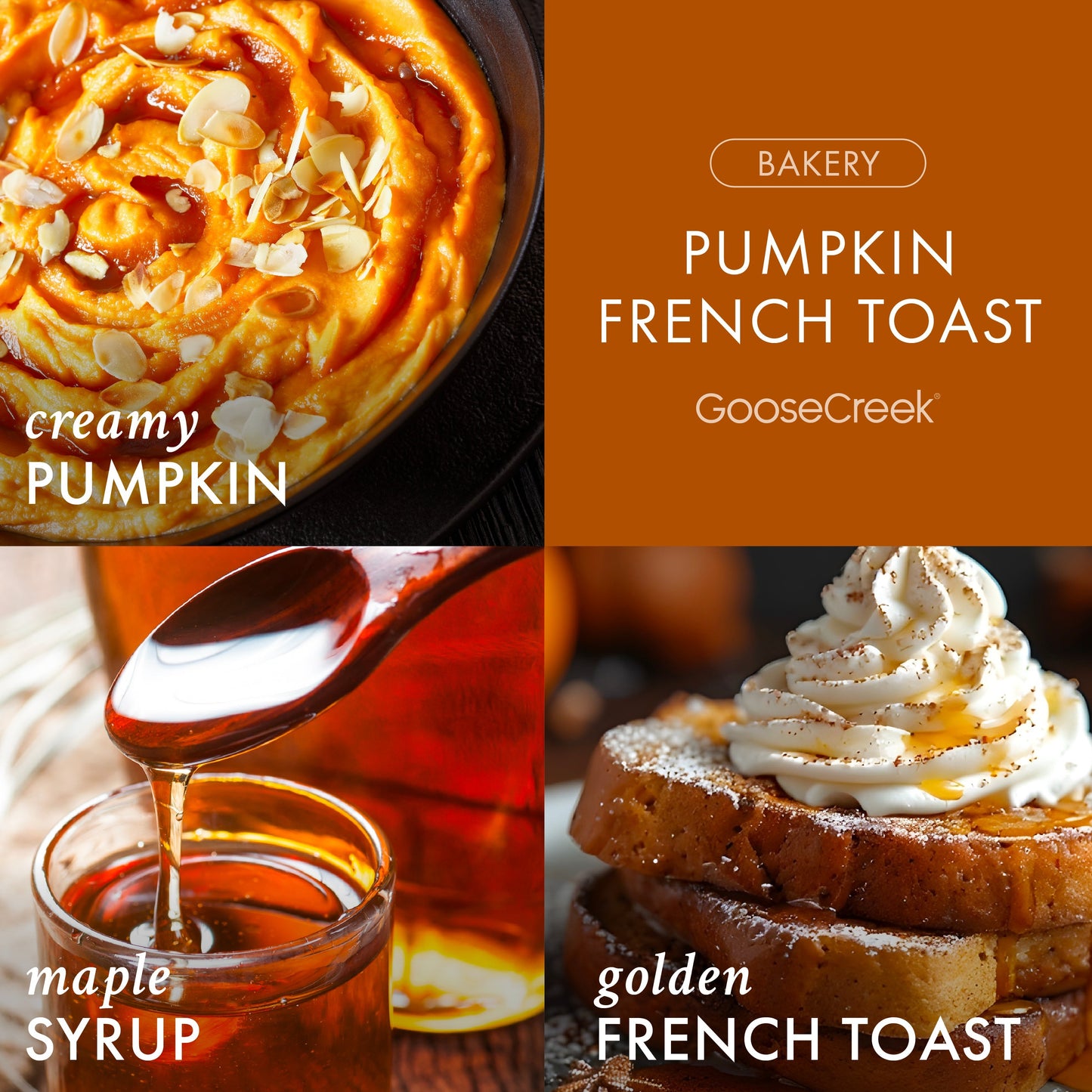 Pumpkin French Toast 3-Wick Candle